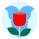 Free Valentine Valentine Day Rose Icon