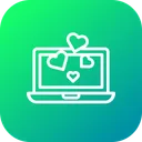 Free Valentine Love Chat Icon