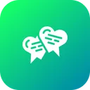 Free Valentine Love Chat Icon