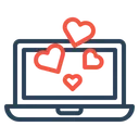 Free Valentine Love Chat Icon