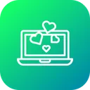 Free Valentine Love Chat Icon