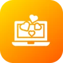 Free Valentine Love Chat Icon