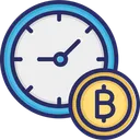 Free Valor Do Tempo Do Bitcoin Valor Do Bitcoin Valor Do Tempo Icon