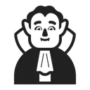 Free Vampire High Contrast Icon