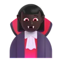 Free Vampire Color Dark Icon