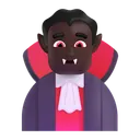 Free Vampire Color Dark Icon