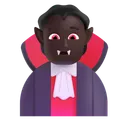 Free Vampire Color Dark Icon