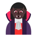 Free Vampire Flat Dark Icon