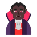 Free Vampire Flat Dark Icon