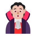 Free Vampire Flat Medium Light Icon