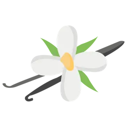 Free Vanilla Flower  Icon