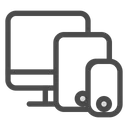 Free Plataforma Multiplo Dispositivo Ícone