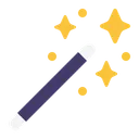 Free Varita Plana Icono