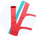 Free Healthcare Medical Vascular Icon
