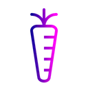 Free Vegetable Carrot Healthy Icon