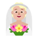 Free With Veil Flat Icon