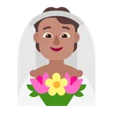 Free With Veil Flat Icon