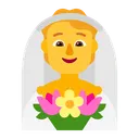 Free With Veil Flat Icon