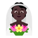 Free With Veil Flat Icon