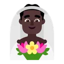 Free With Veil Flat Icon