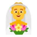 Free With Veil Flat Icon