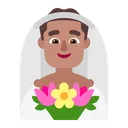 Free With Veil Flat Icon
