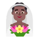 Free With Veil Flat Icon
