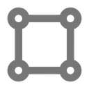 Free Vektor Quadrat Symbol