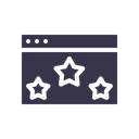 Free Ventana Estrella Favorito Icono