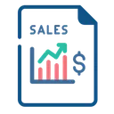 Free Ventes Croissance Finance Icône