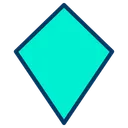 Free Geometrica Cometa Forma Icono