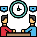 Free Verabredungszeitpunkt  Symbol
