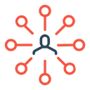 Free Verbindung Mann Knoten Symbol