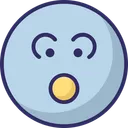 Free Verblüfftes Emoticon  Symbol