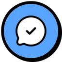 Free Verificacion De Ronda De Chat Icono
