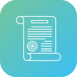 Free Verified document  Icon