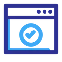 Free Page Secure Web Icon