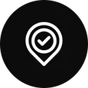 Free Verified Approve Pin Icon