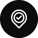 Free Verified Approve Pin Icon