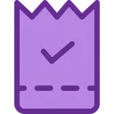Free Verified Ticket Ecommerce Icon