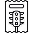 Free Verkehrsstrafe Strafzettelzahlung Verkehrsstrafe Symbol