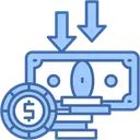 Free Verlust Schaden Defizit Symbol