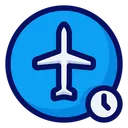 Free Verspäteter Flug  Symbol