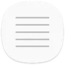 Free Vertical Text List Icon