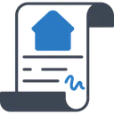 Free Vertrag Vereinbarung Dokument Symbol