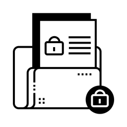 Free Vertraulichkeit  Symbol