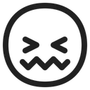Free Gesicht Hoch Kontrast Icon