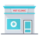 Free Vet Clinic Hospital Animals Hospital Icon
