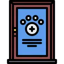 Free Veterinary Door  Icon