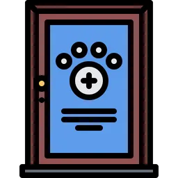 Free Veterinary Door  Icon